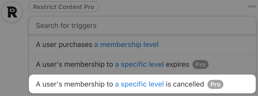 restrict-content-pro-trigger-users-membership-is-cancelled