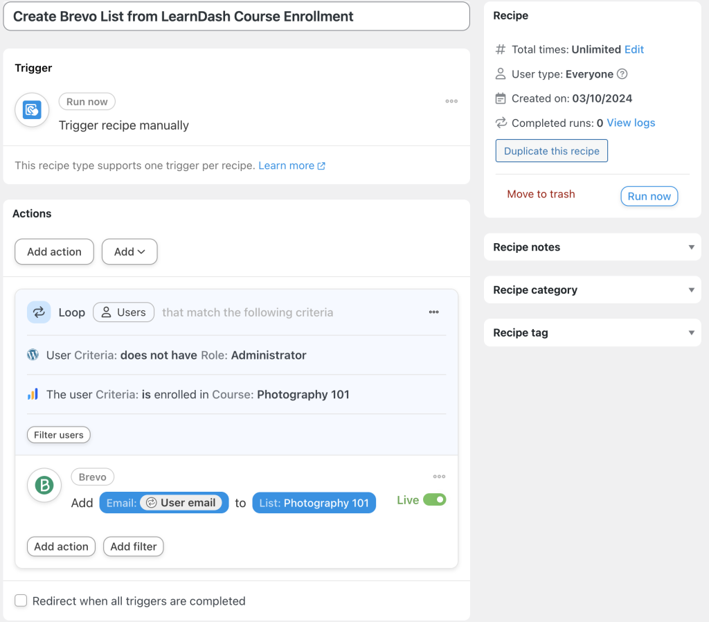 connect-brevo-to-learndash-recipe-2
