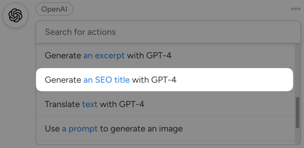 openai-action-generate-an-seo-title