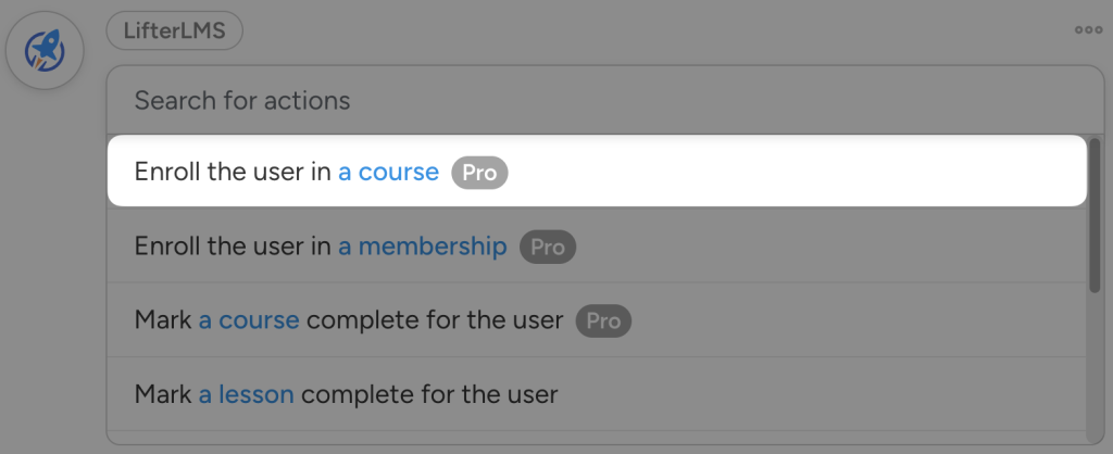 lifterlms-action-enroll-the-user-in-a-course