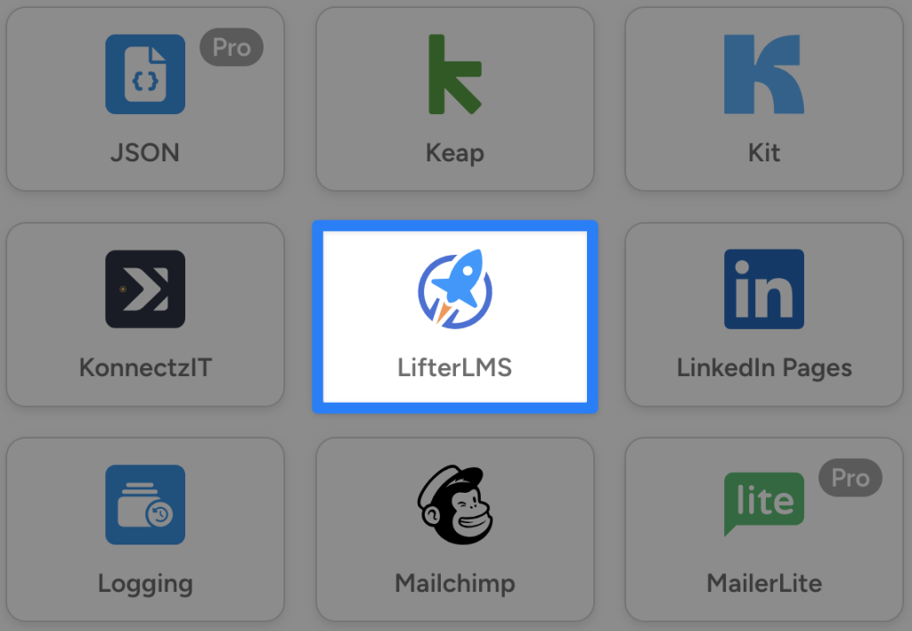lifterlms-integration
