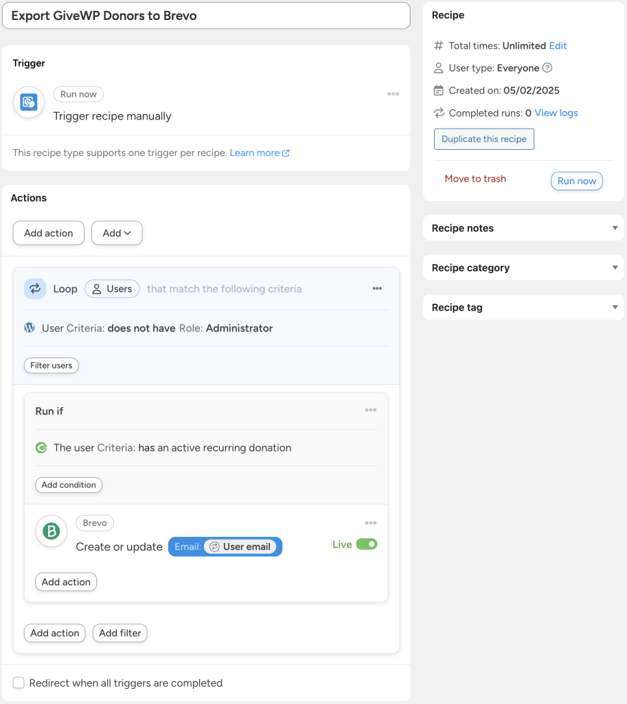 connect-givewp-to-brevo-export-givewp-donors-to-brevo
